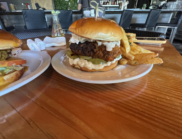 Element Gastropub signature dishes Elemental Cheese BurgerSmash BurgerWings
